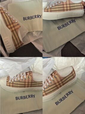 Burberry women’s Low-Top never worn straight out the box